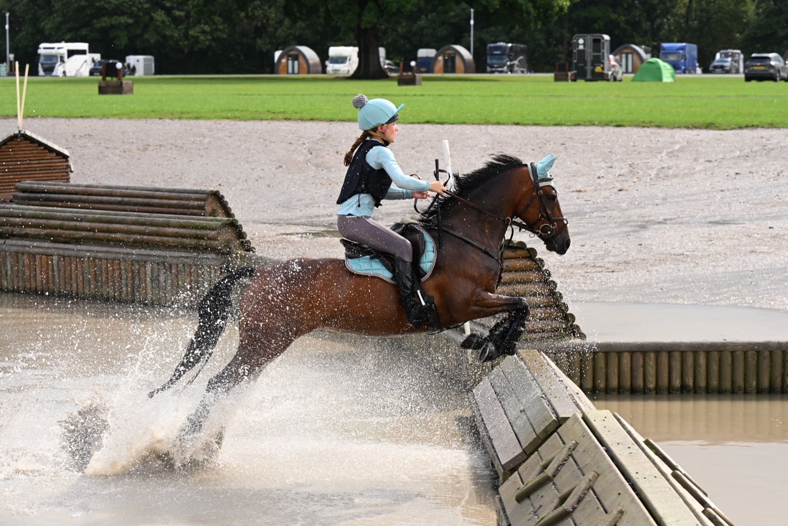 Frankie Saeed showjumping
